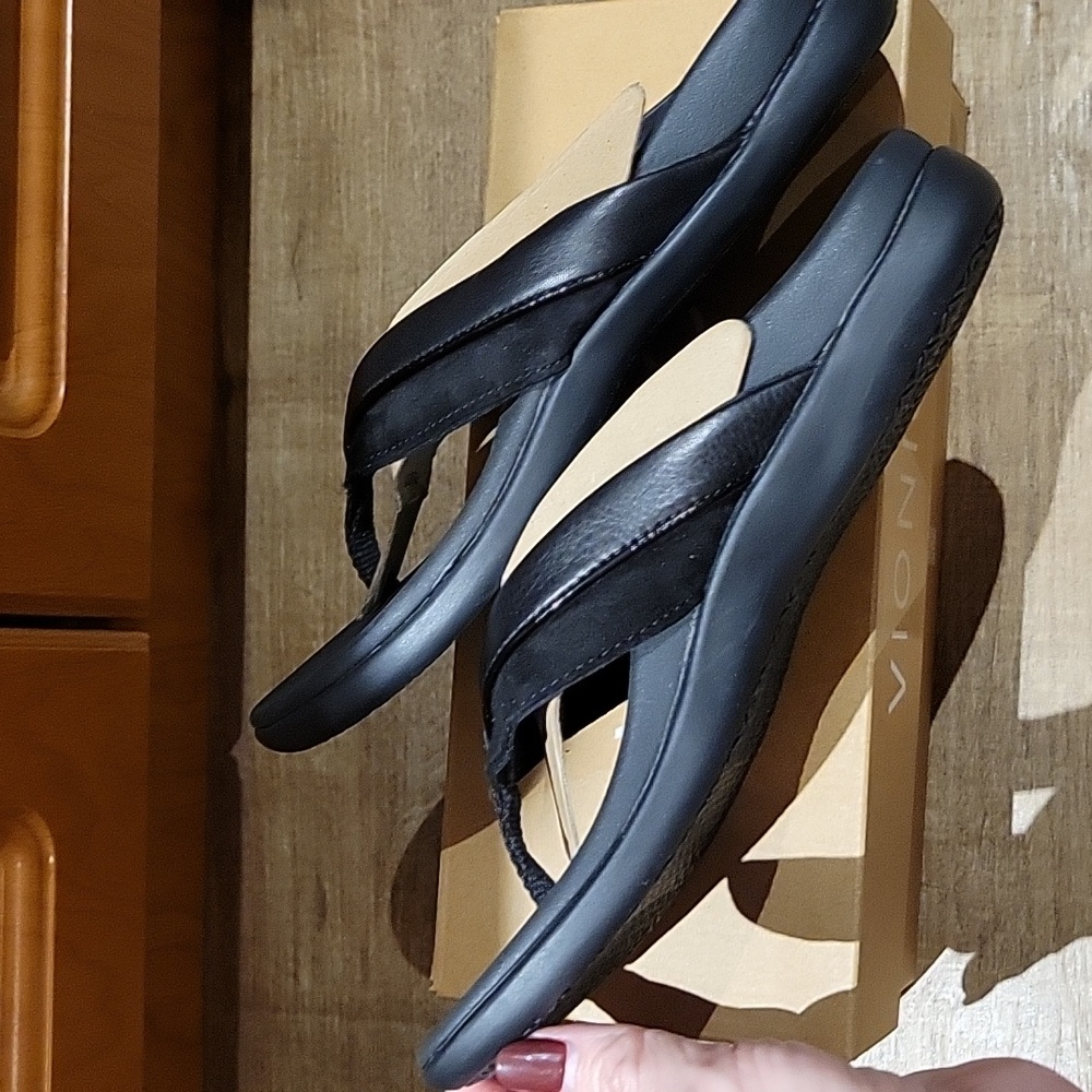 New In Box: VIONIC Shore Toe Post Sandal - Picture 3 of 13
